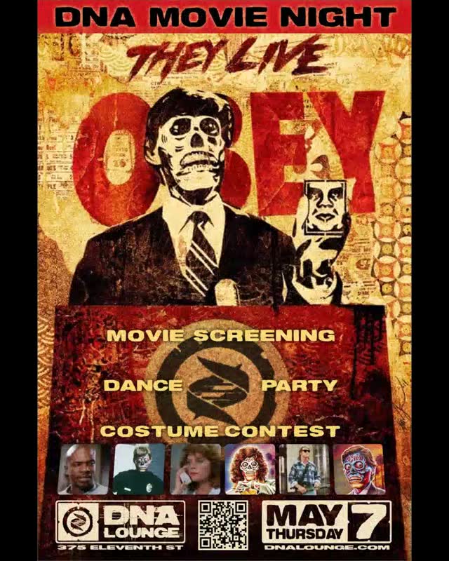 THEY LIVE: Movie Screening + Dance Party