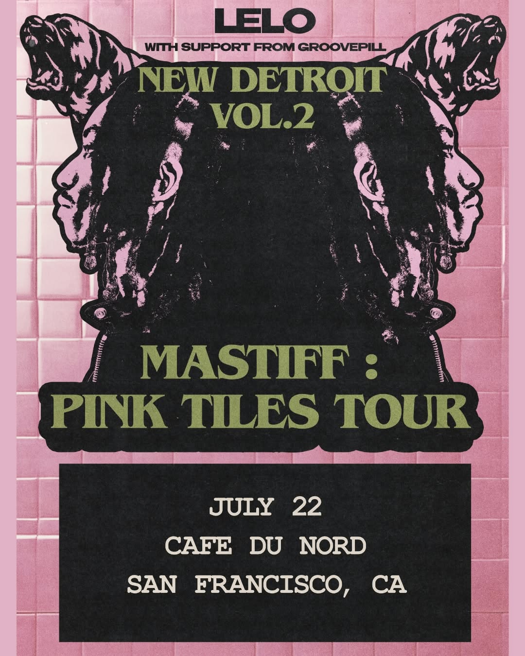 New Detroit Vol. 2 - Mastiff: Pink Tiles Tour