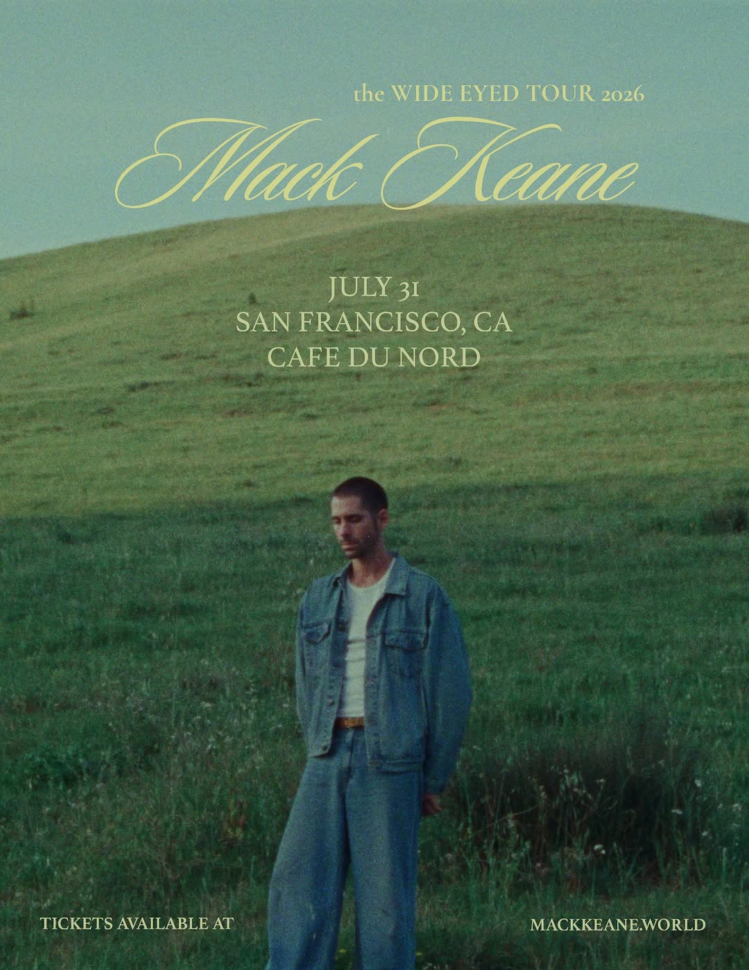 Mack Keane - Wide Eyed Tour 2026