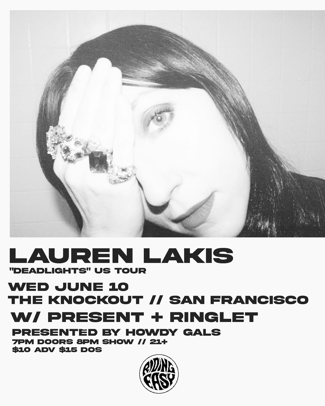 Lauren Lakis 'Deadlights' US Tour