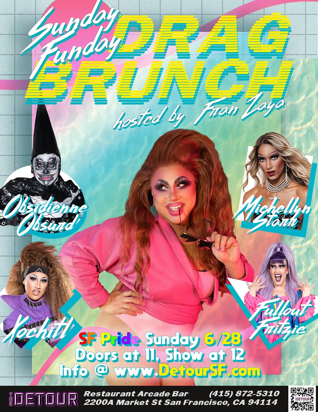 PRIDE Sunday Funday Drag Brunch at The Detour