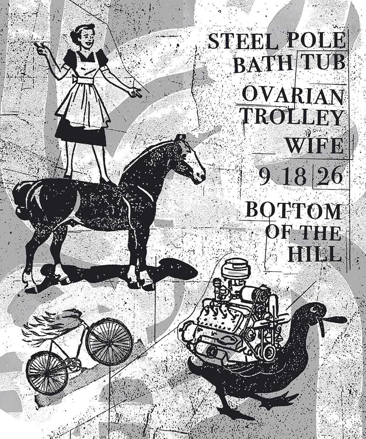 Steel Pole Bathtub